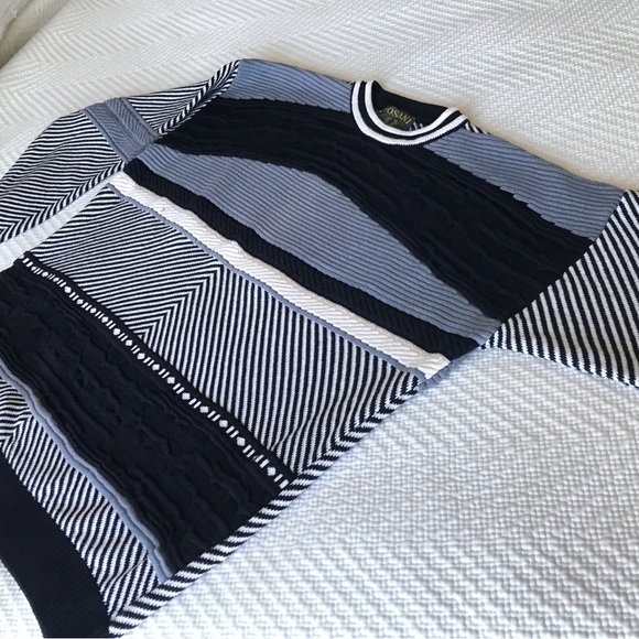 Vintage TOSANI Mens Sweater Coogi Style - Picture 8 of 17